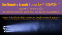 On illumine la nuit! pour le MNSEPSH 2024 