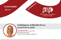 Conférence PEP - L’intelligence artificielle (IA) au service de la santé