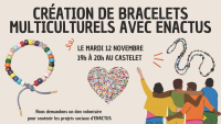 Création de bracelets multiculturels avec Enactus