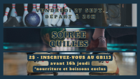 Soirée quilles